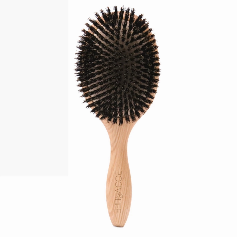 NaturEase Comb - Premium Wooden Hairbrush for Straightening & Styling