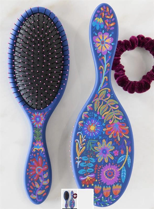 Navy Wet / Dry Detangling Hairbrush