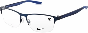 NIKE Eyeglasses 8153 410 Satin Navy/Matte Midnight Navy