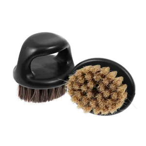 NOLITOY 6pcs Beard Care Brush Assorted Color Bristle Brushes for Men Personal Care Grooming Tools for Beard Styling Exfoliation Balm Distribution for Father Day