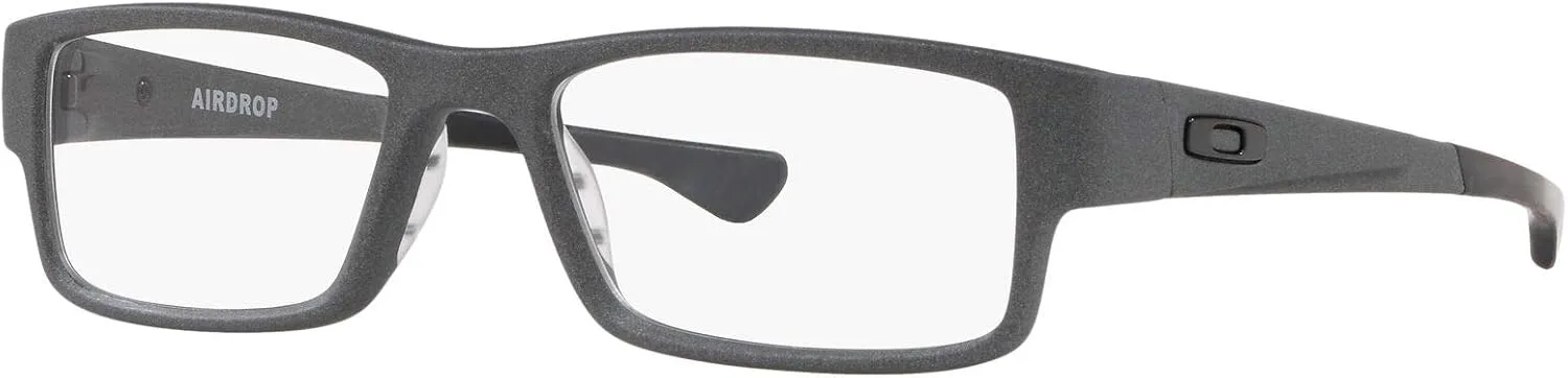 Oakley Men's OX8046 Airdrop Rectangular Prescription Eyewear Frames