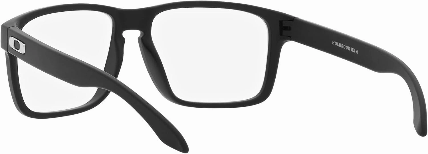 Oakley Men's Ox8100f Holbrook Rx Low Bridge Fit Square Prescription Eyewear Frames
