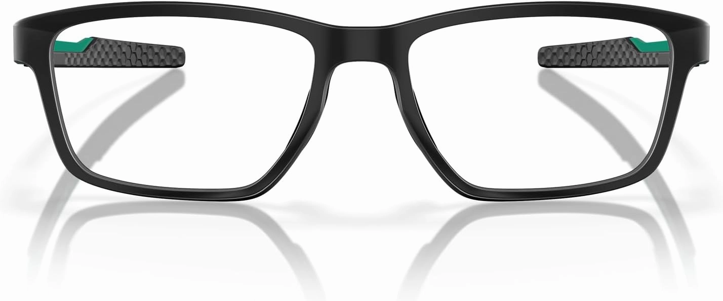 Oakley Men's Ox8153 Metalink Rectangular Prescription Eyeglass Frames