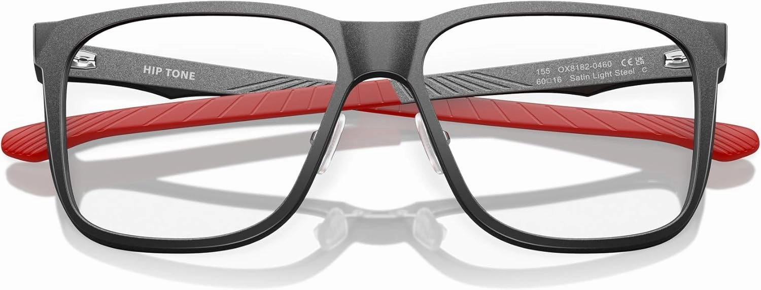 Oakley Men's Ox8182 Hip Tone Square Prescription Eyewear Frames
