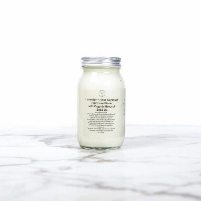 Organic Broccoli   Rose Geranium Hair Conditioner from Wild Sage   Co