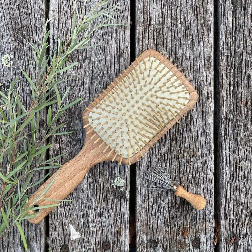 Paddle Hair Brush - Maplewood