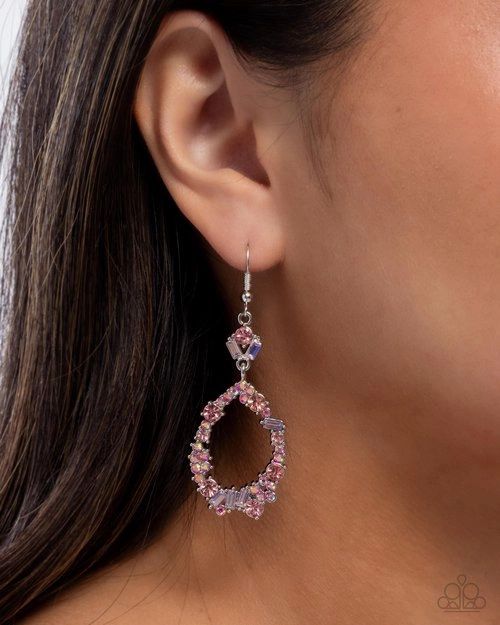 Paparazzi Earring ~ Poppin Pizzazz