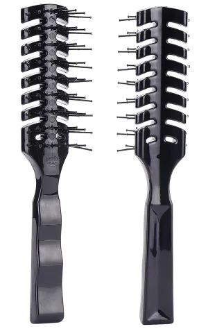 PERFEHAIR Vented Hair Brush-Pack of 2, Professional Vent Hairbrush for Blow Dry Styling Women & Men's Long Short, Thin, Fine, Thick, Dry or Wet Hair, Static Free & Heat Resistant