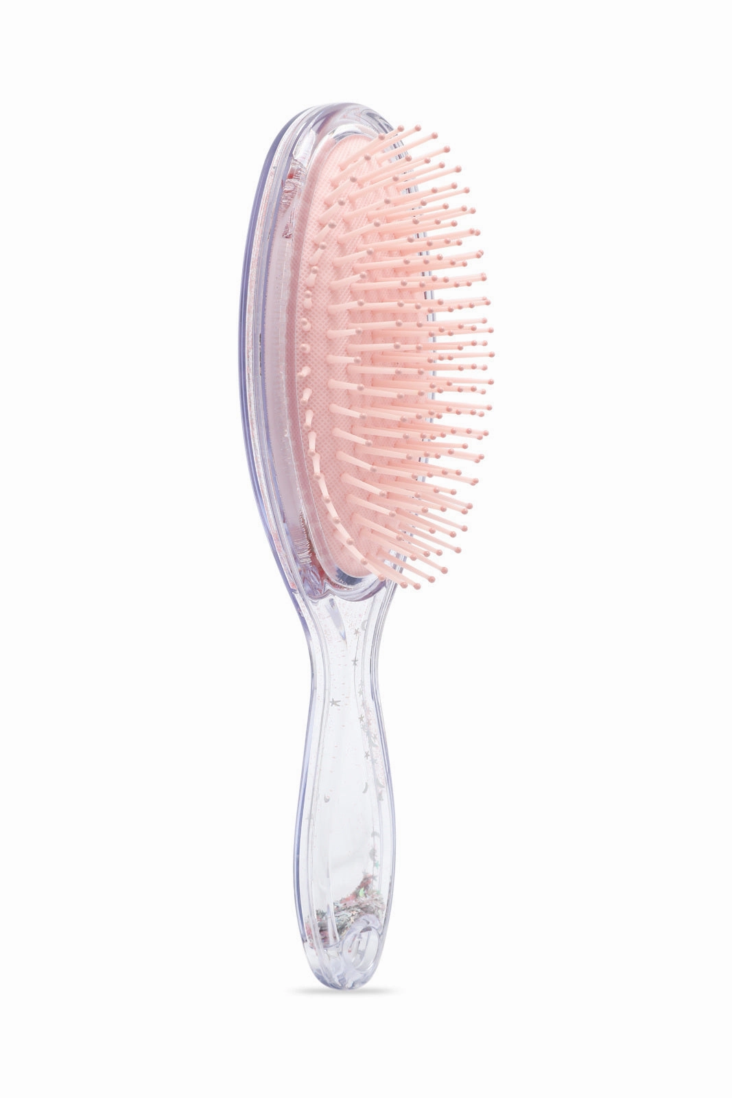 Pink Glitter Feel Special Hairbrush