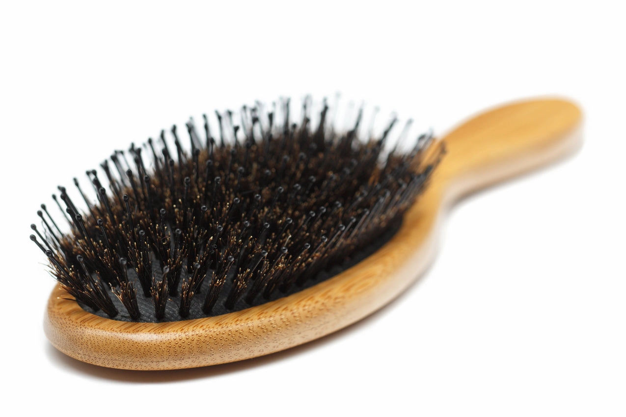 Premium Boar Bristle Hairbrush for Thick Hair for Women with Thick, Long, Curly Hair