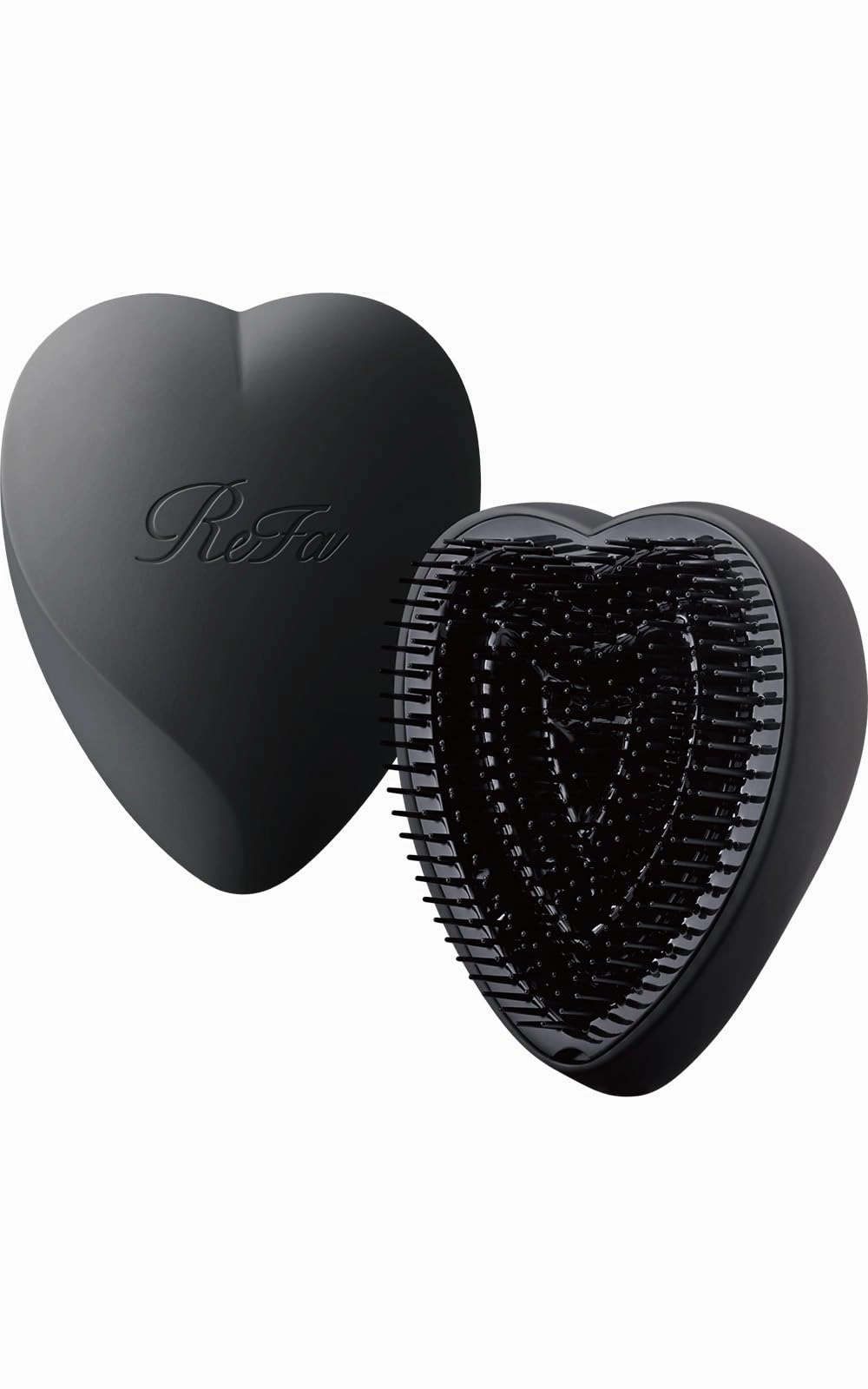 ReFa HEART BRUSH Matte Black