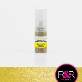 Roxy & Rich Sparkle Dust Pump Highlighter Canary Yellow (# S4-012P) - 4 G