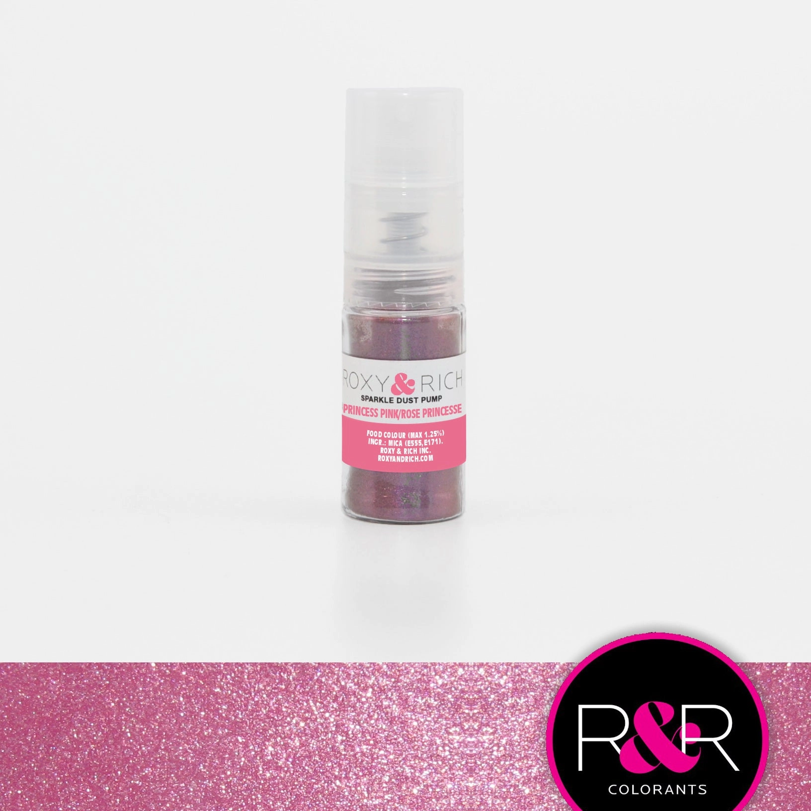 Roxy & Rich Sparkle Dust Pump Highlighter Princess Pink (# S4-020P) - 4 G