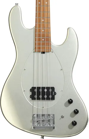Sadowsky MetroExpress Vintage M Bass Guitar - Solid Champagne Metallic, Roasted Maple Fingerboard