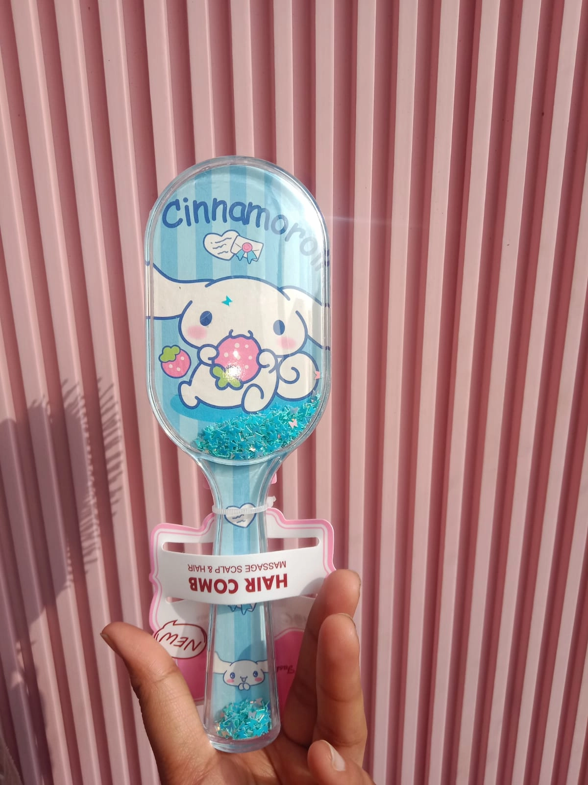 Sanrio Glittery Hairbrush