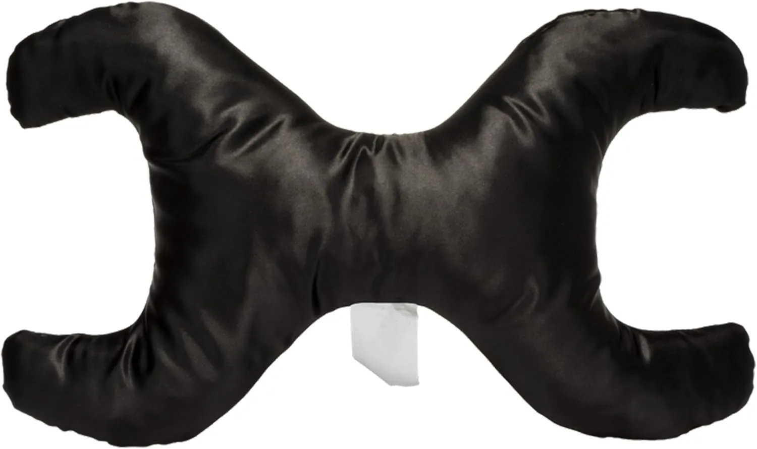 Save My Face!" Pillow La Petite Just The Pillow Luxury Satin Black