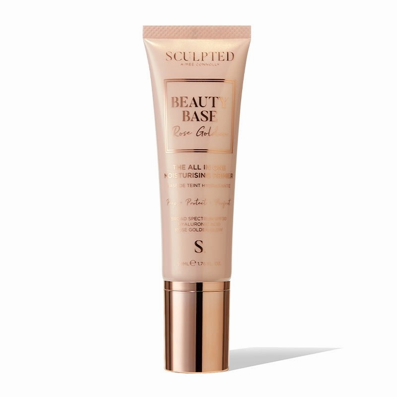 Sculpted By Aimee Beauty Base Rose Golden All in One Moisturising Primer Discontinued