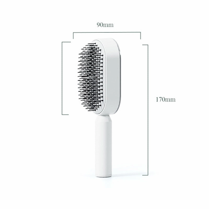 Self Cleaning Anti-Static Hair Brush