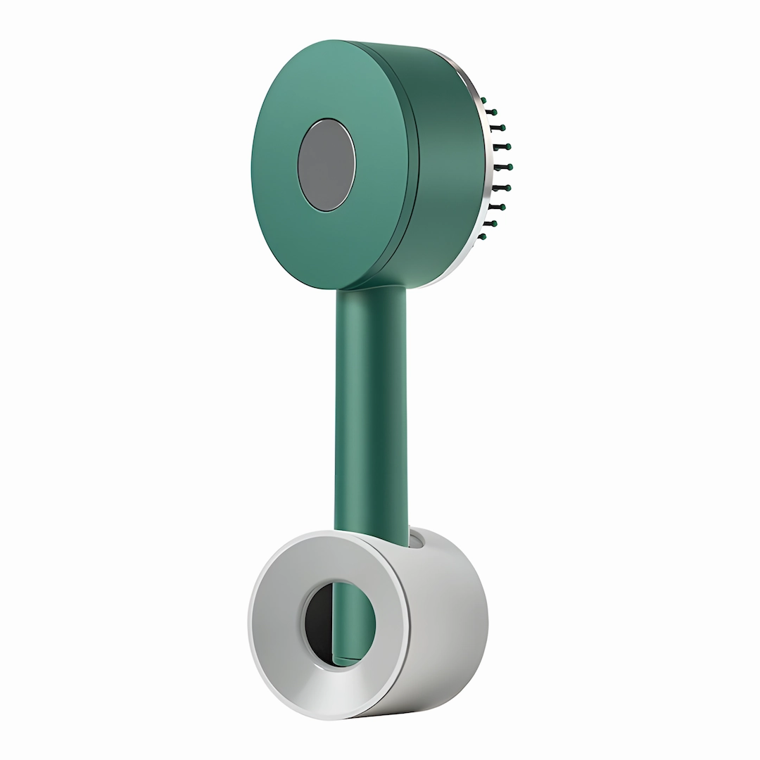 Self Cleaning Round Hair Brush