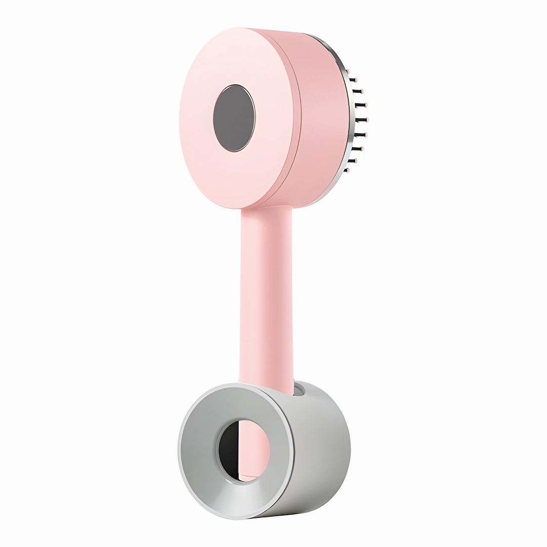 Self Cleaning Round Hair Brush
