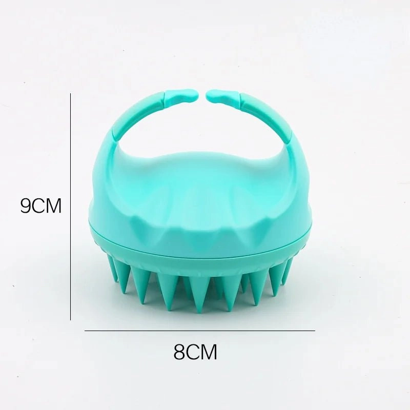 Silicone Shampoo Brush for Scalp Massage