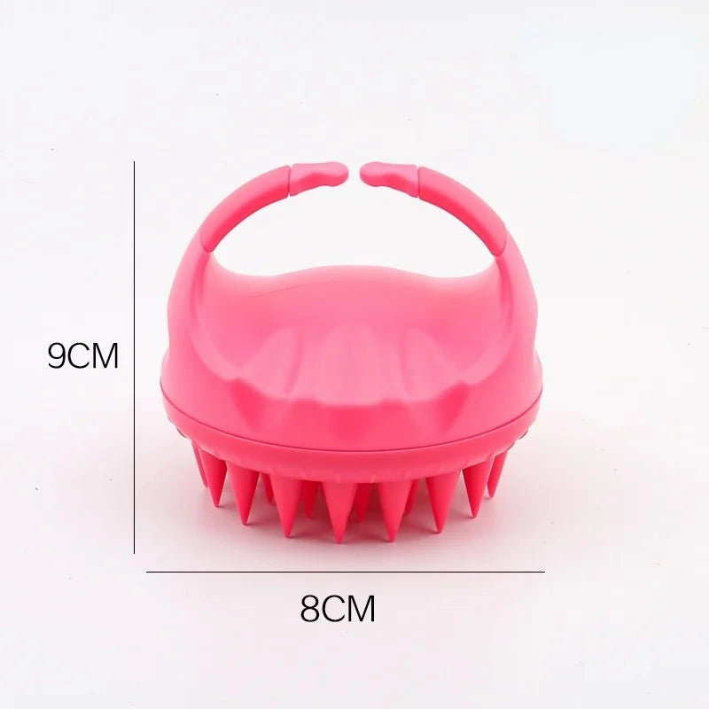 Silicone Shampoo Brush for Scalp Massage