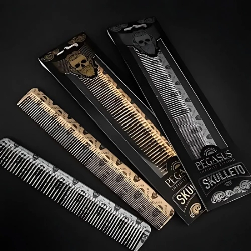 Skulleto 210 Comb | Pegasus {Gold}