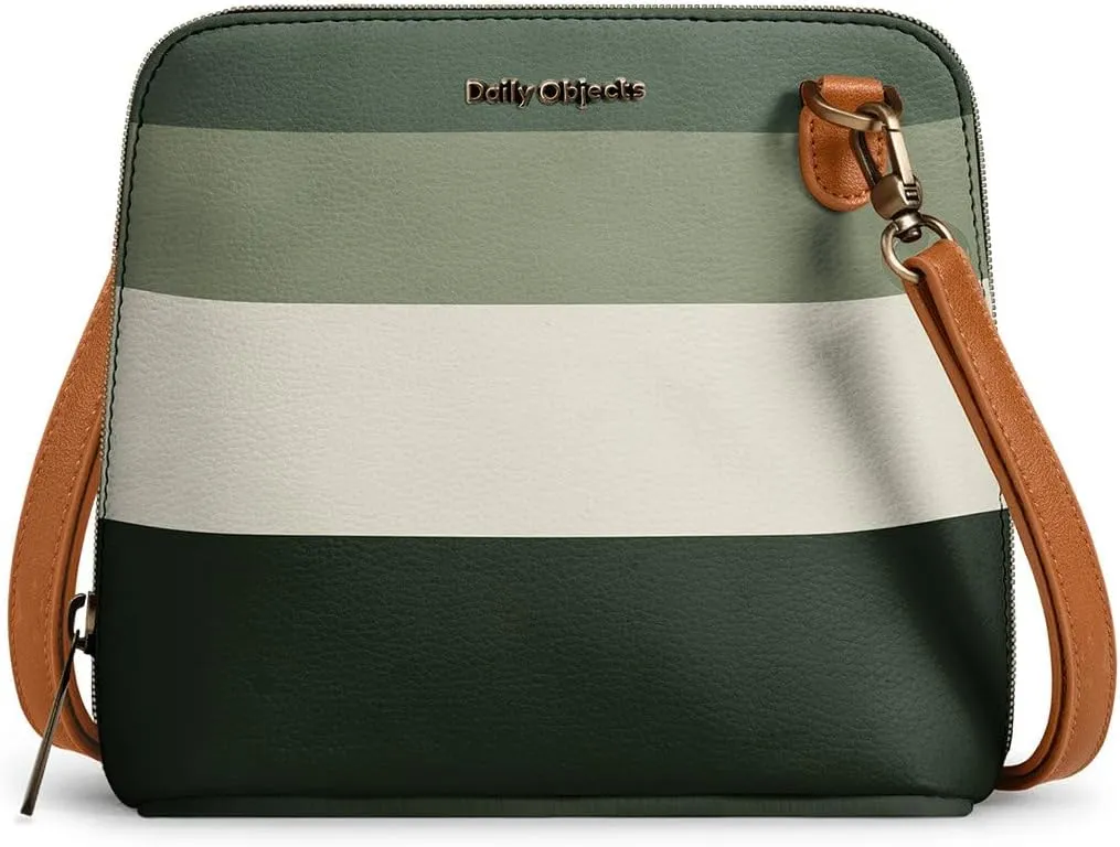 Slim Trapeze Crossbody Purse for Women, Girls | Vegan Leather | Stylish Ladies Wallet | Shoulder Handbag