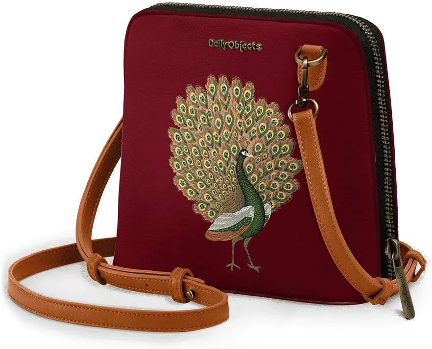 Slim Trapeze Crossbody Purse for Women, Girls | Vegan Leather | Stylish Ladies Wallet | Shoulder Handbag
