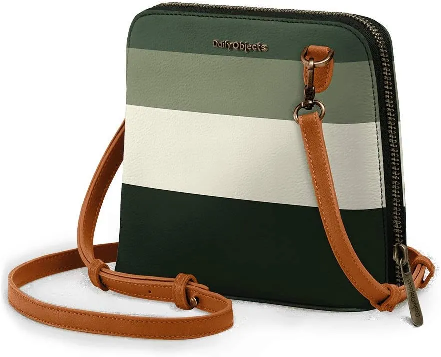 Slim Trapeze Crossbody Purse for Women, Girls | Vegan Leather | Stylish Ladies Wallet | Shoulder Handbag