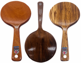 Small Round OTK Hardwood Spanking Paddle