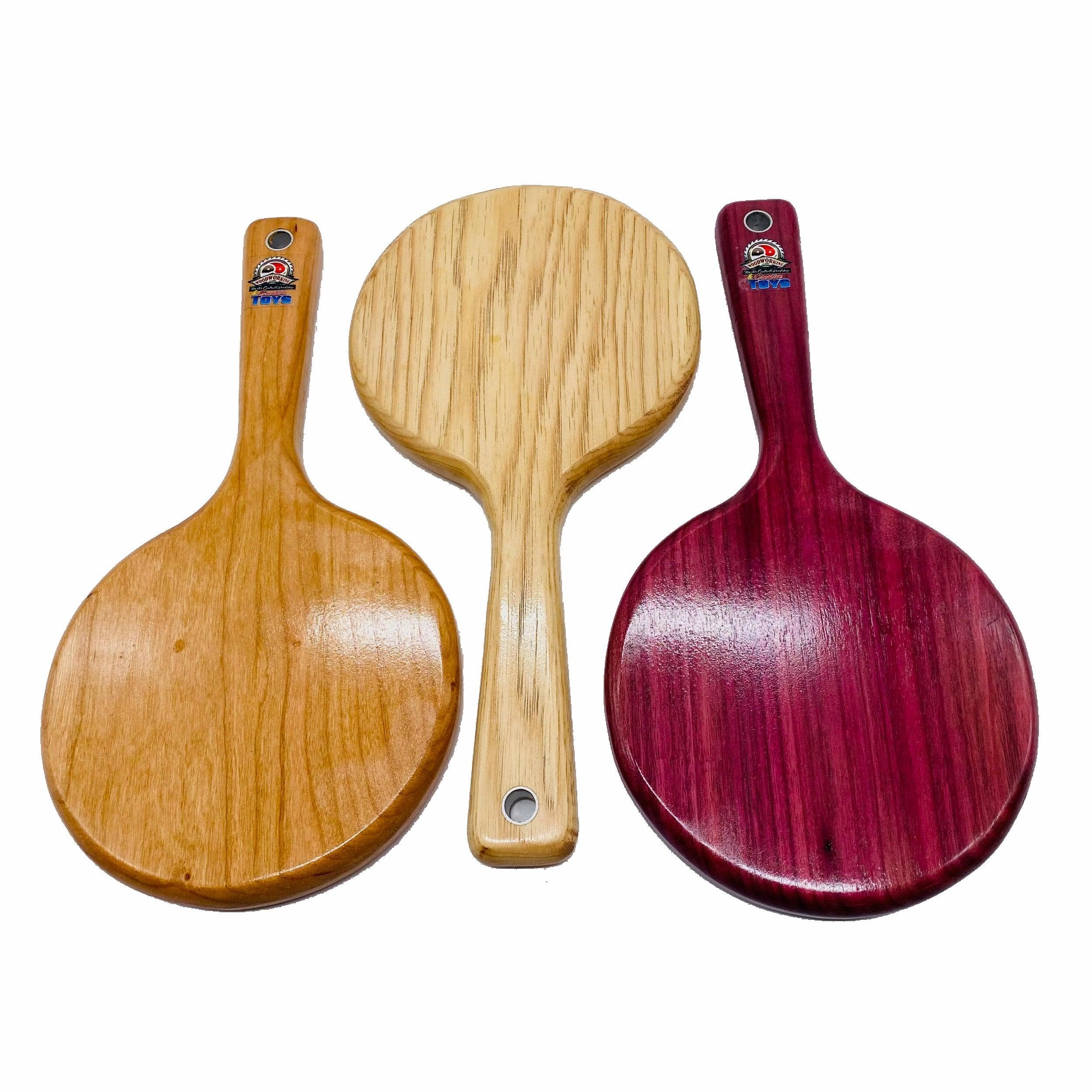 Small Round OTK Hardwood Spanking Paddle