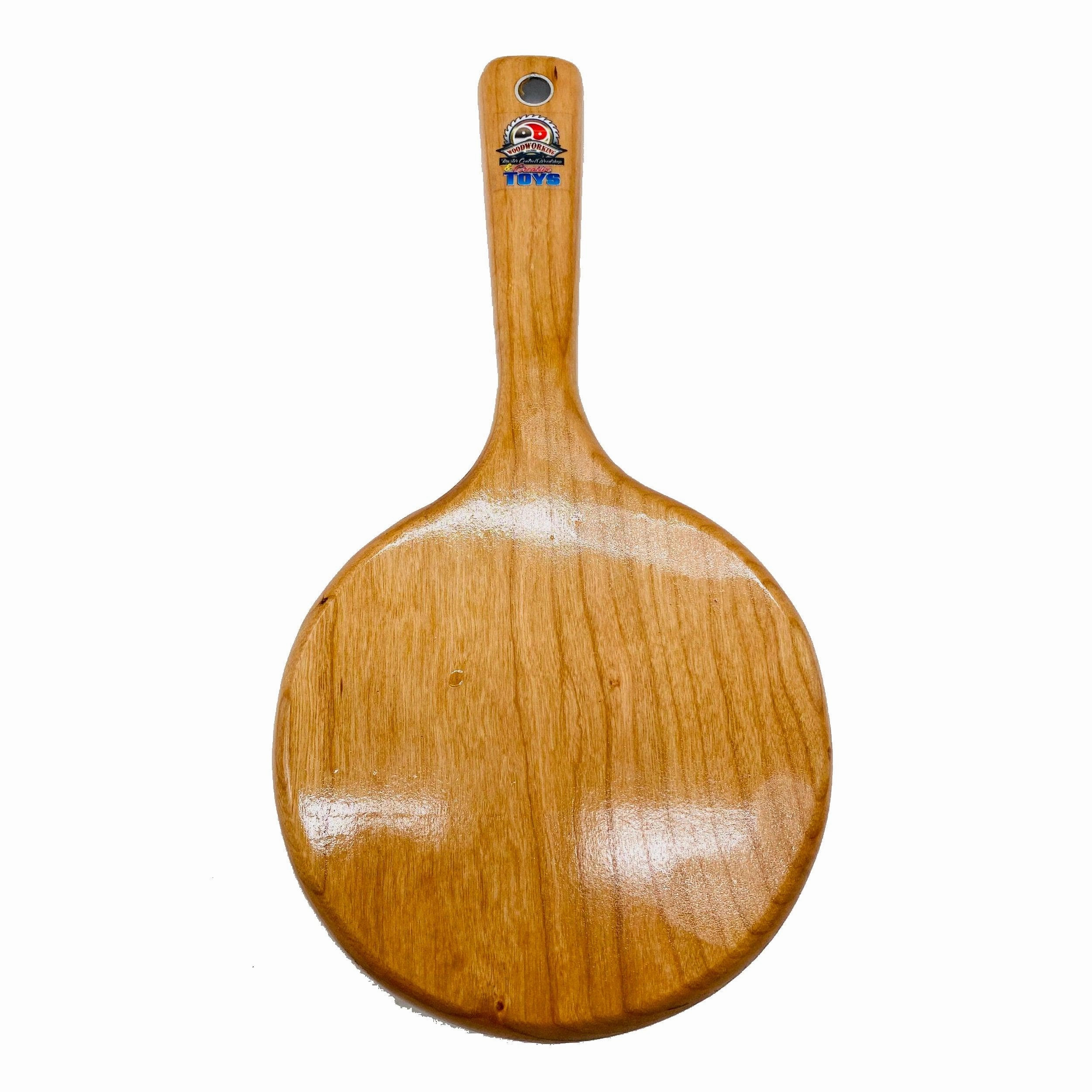 Small Round OTK Hardwood Spanking Paddle
