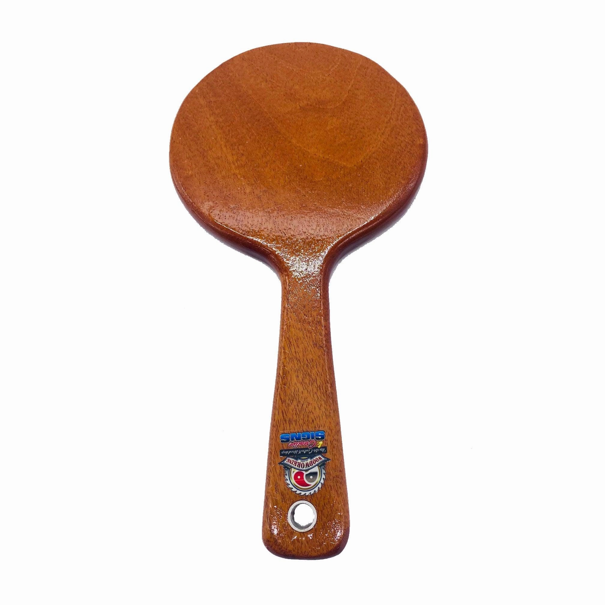 Small Round OTK Hardwood Spanking Paddle