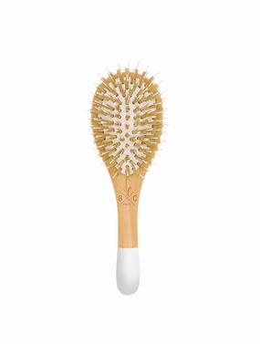 Small Wooden Detangling and Smoothing Brush