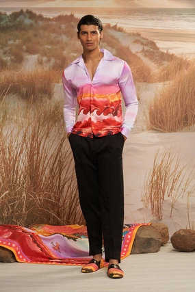 Sol Dusk Ombre Resort Shirt