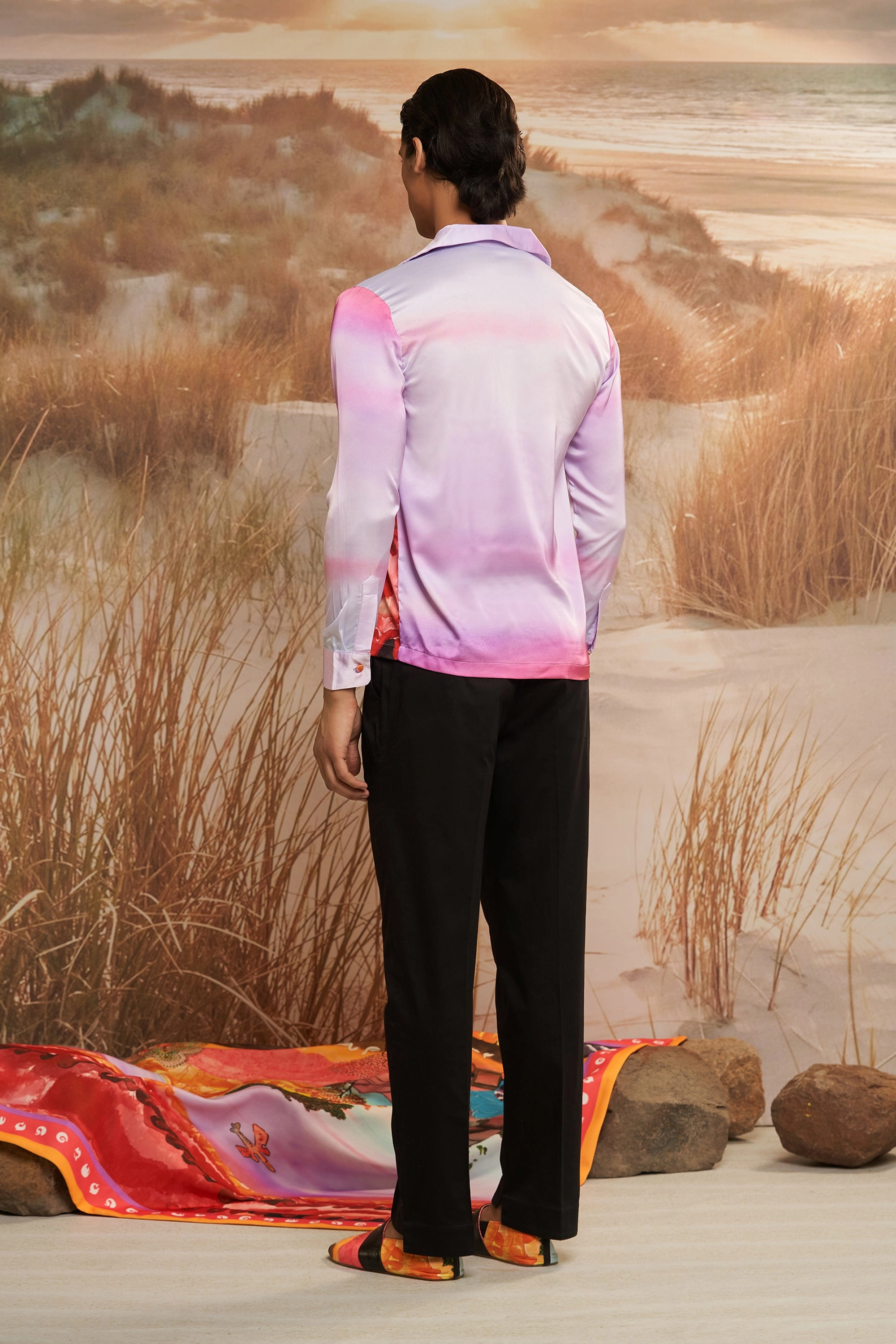 Sol Dusk Ombre Resort Shirt