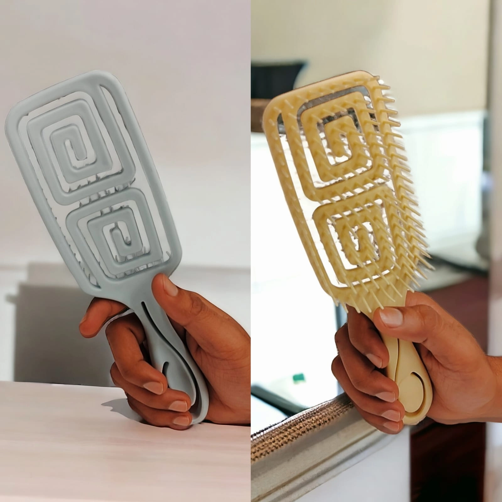 SpiraFlow Hairbrush.