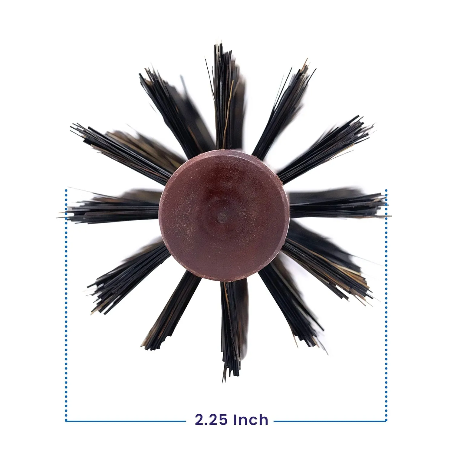Spornette Italian 2.25 inch Round Boar Bristle 854