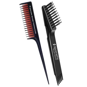 Spornette Little Wonder Teasing Comb Bundle with Hair Brush Cleaner