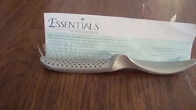 Stanley Home Products Essentials Style Glider Hairbrush – Detangles - Use on Wet or Dry Hair - Acute Bristles (Pewter)
