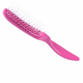 Stanley Home Products Essentials Style Glider Hairbrush – Detangles - Use on Wet or Dry Hair (Pink)
