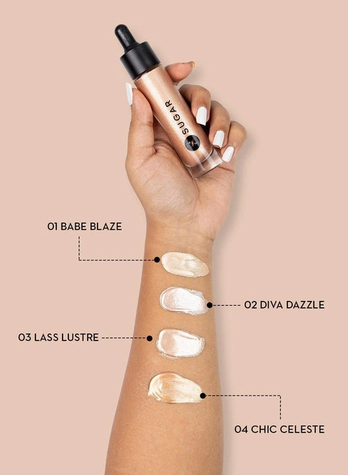 SUGAR Own The Light Liquid Highlighter - 04 Chic Celeste