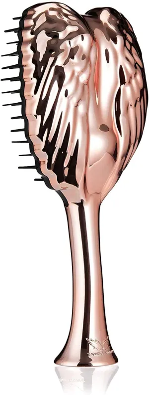 Tangle Angel Detangling Hair Brush - Anti Static Tangle Taming Brush with Soft Bristles - Heat & Water Resistant Pro Detangler Hairbrushes for Women for Fine, Thick, Wavy, & Curly Hair - Rose Gold