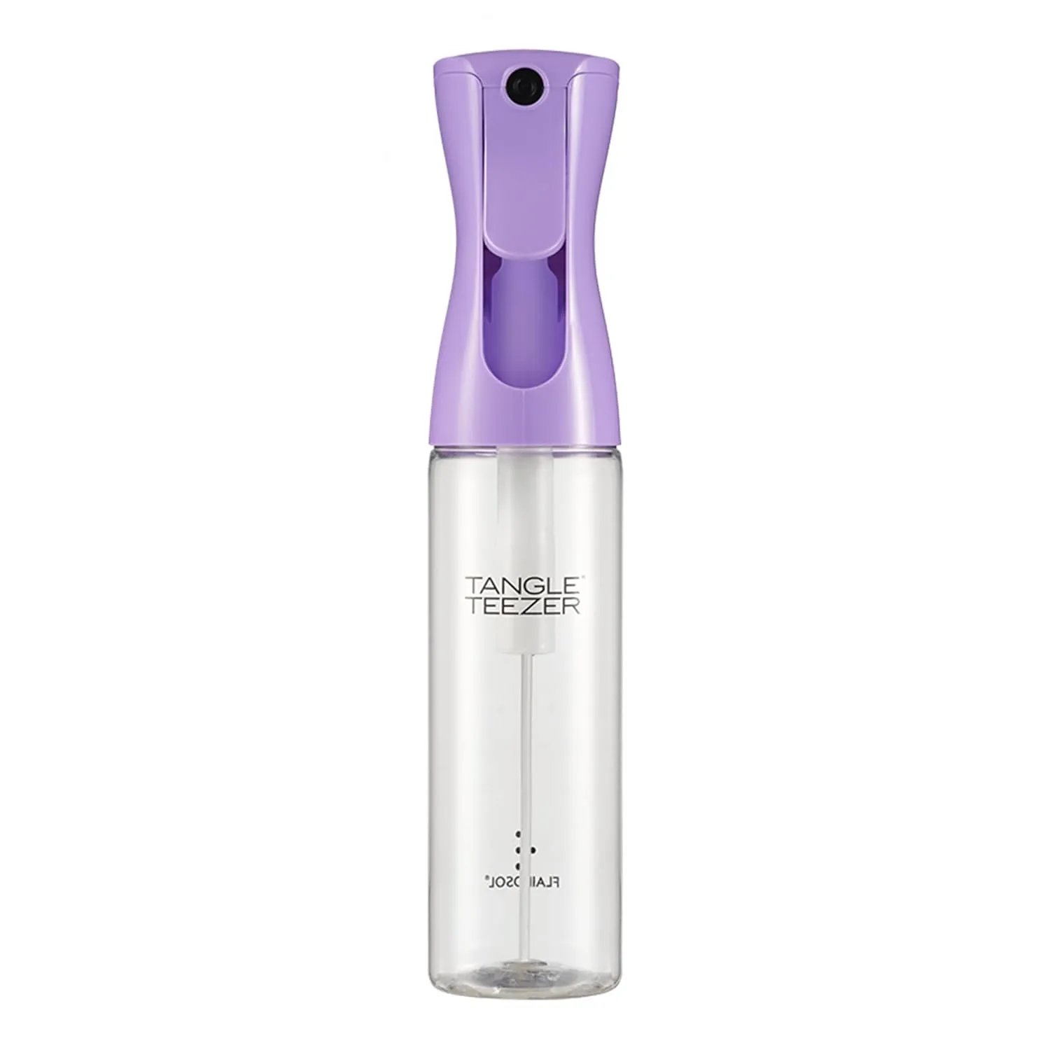 TANGLE TEEZER Fine Mist Continuous Spray Bottle, Reusable and Refillable, for Hair Detangling and Styling, 10.1 oz, Lilac