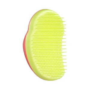 Tangle Teezer | The Original Detangling Hairbrush | Perfect for Wet & Dry Hair | Two-Tiered Teeth & Palm-Friendly Design | For Glossy, Frizz-Free Locks | Salmon Pink & Hyper Yellow
