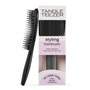 Tangle Teezer The Ultimate Styler Hair Styling Brush for Dry Styling, Maintains, Blends & Adds Volume, Texture & Shine, Jet Black