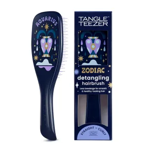 Tangle Teezer Zodiac Ultimate Detangler Hairbrush for Wet & Dry Hair, Eliminates Knots & Reduces Breakage for All Hair Types, Aquarius