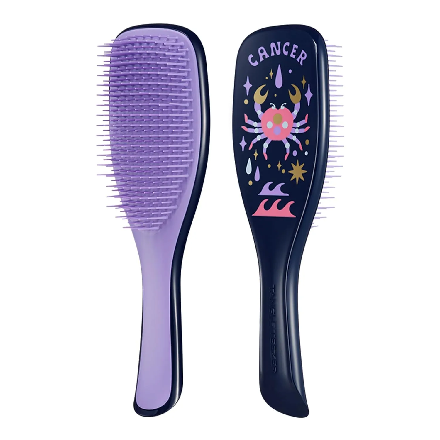 Tangle Teezer Zodiac Ultimate Detangler Hairbrush for Wet & Dry Hair, Eliminates Knots & Reduces Breakage for All Hair Types, Cancer