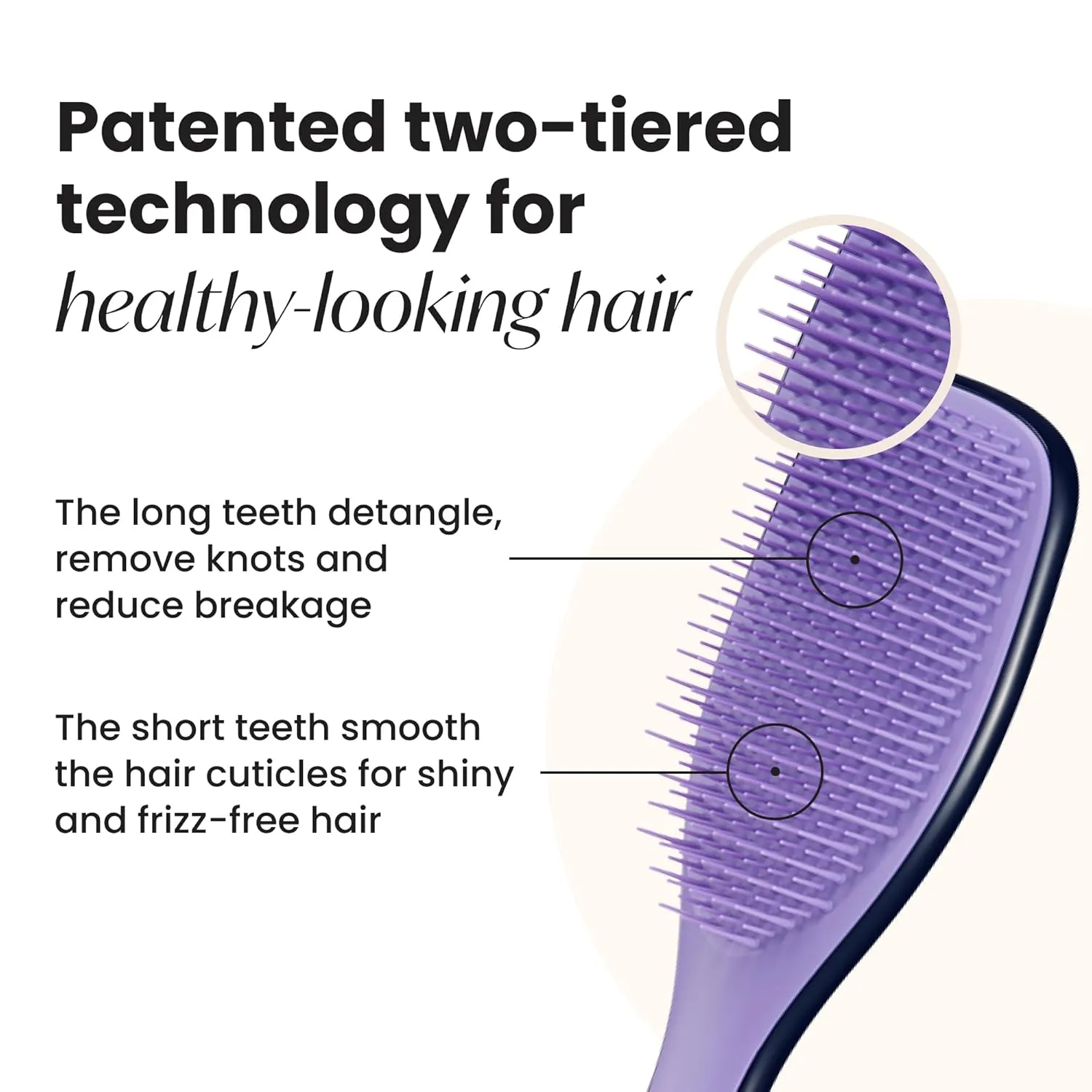 Tangle Teezer Zodiac Ultimate Detangler Hairbrush for Wet & Dry Hair, Eliminates Knots & Reduces Breakage for All Hair Types, Pisces